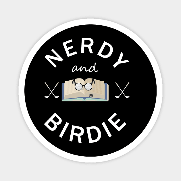 Nerdy and birdie Magnet by Shahba